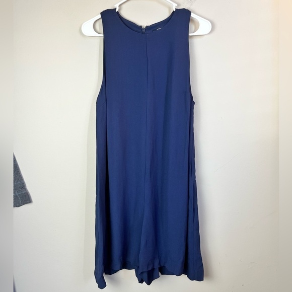 FRENCH CONNECTION Womens Navy Sleeveless Evening Romper Juniors Size: 6 - Picture 2 of 6